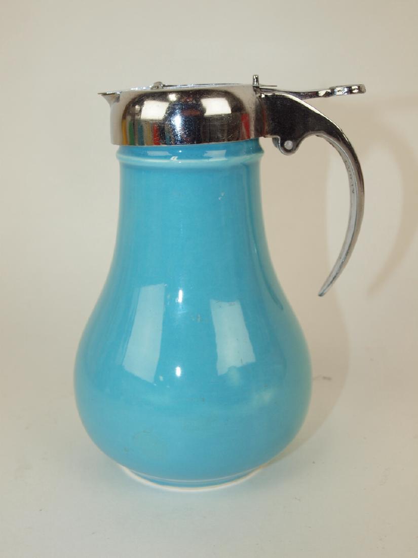 Fiesta syrup ptcher, turquoise (1 of 1)