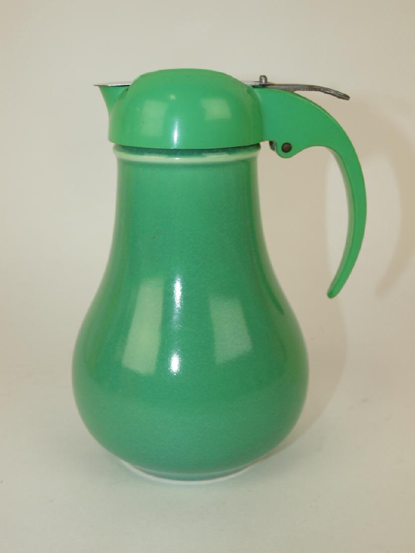 Fiesta syrup ptcher, green (1 of 1)