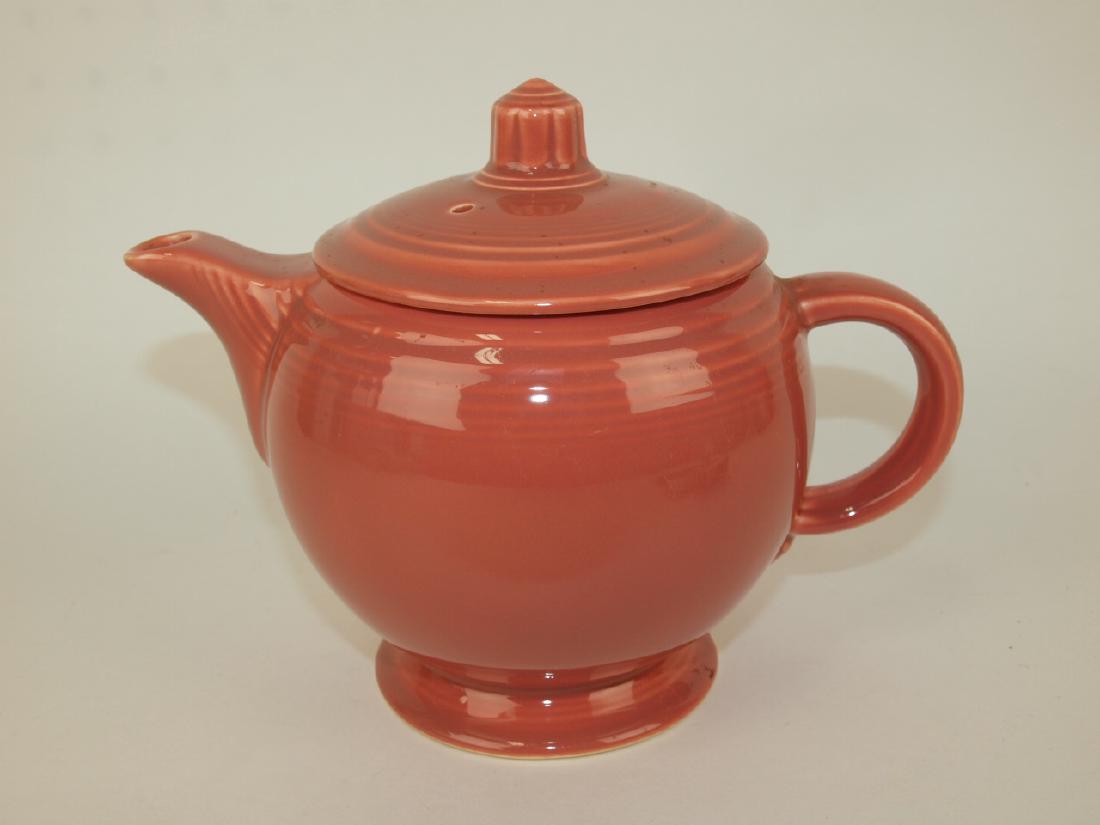 Fiesta medium teapot, rose (1 of 1)