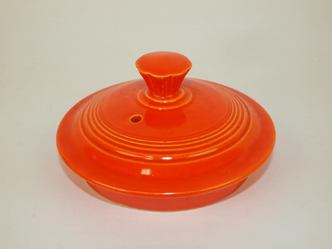 Fiesta large teapot lid only, red (1 of 1)