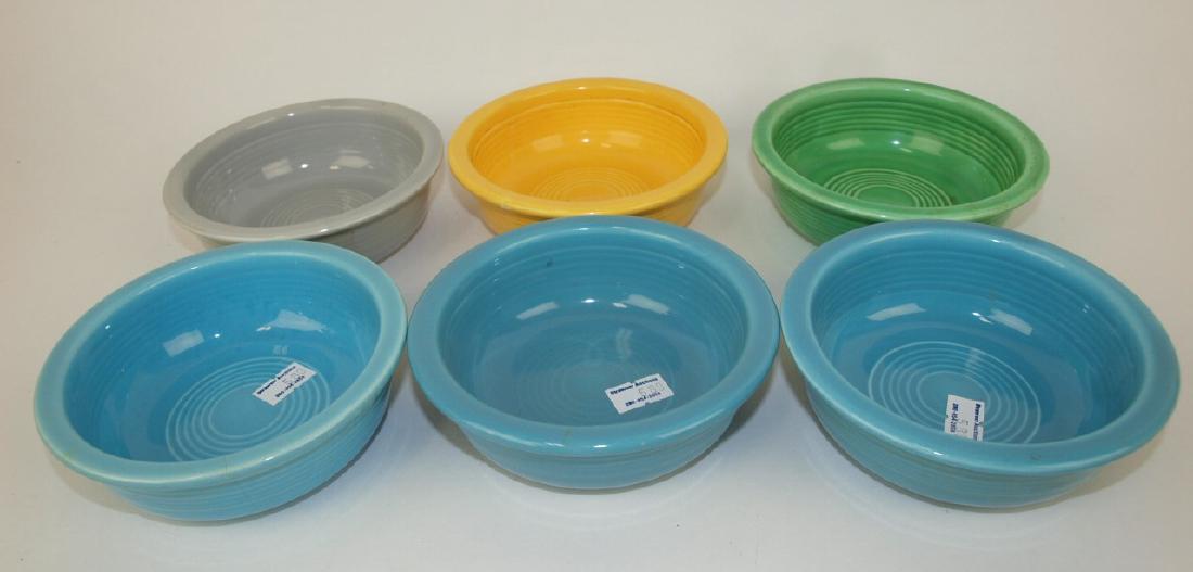 Fiesta 4 3/4" fruit bowl group, 6 mixed colors (1 of 1)