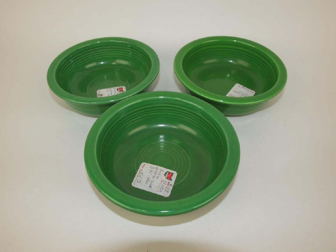 Fiesta 5 1/2" fruit bowl group, 3 medium green (1 of 1)