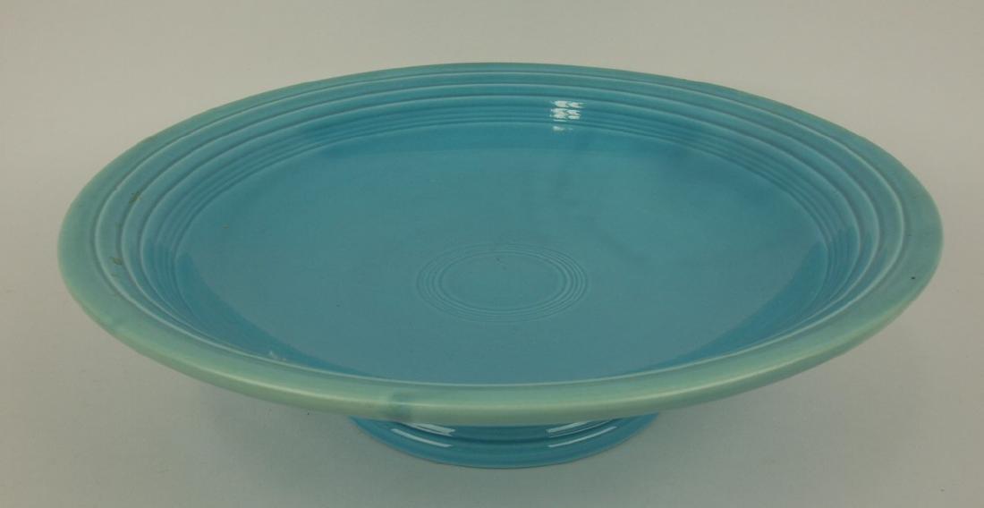 Fiesta 12" comport, turquoise (1 of 1)