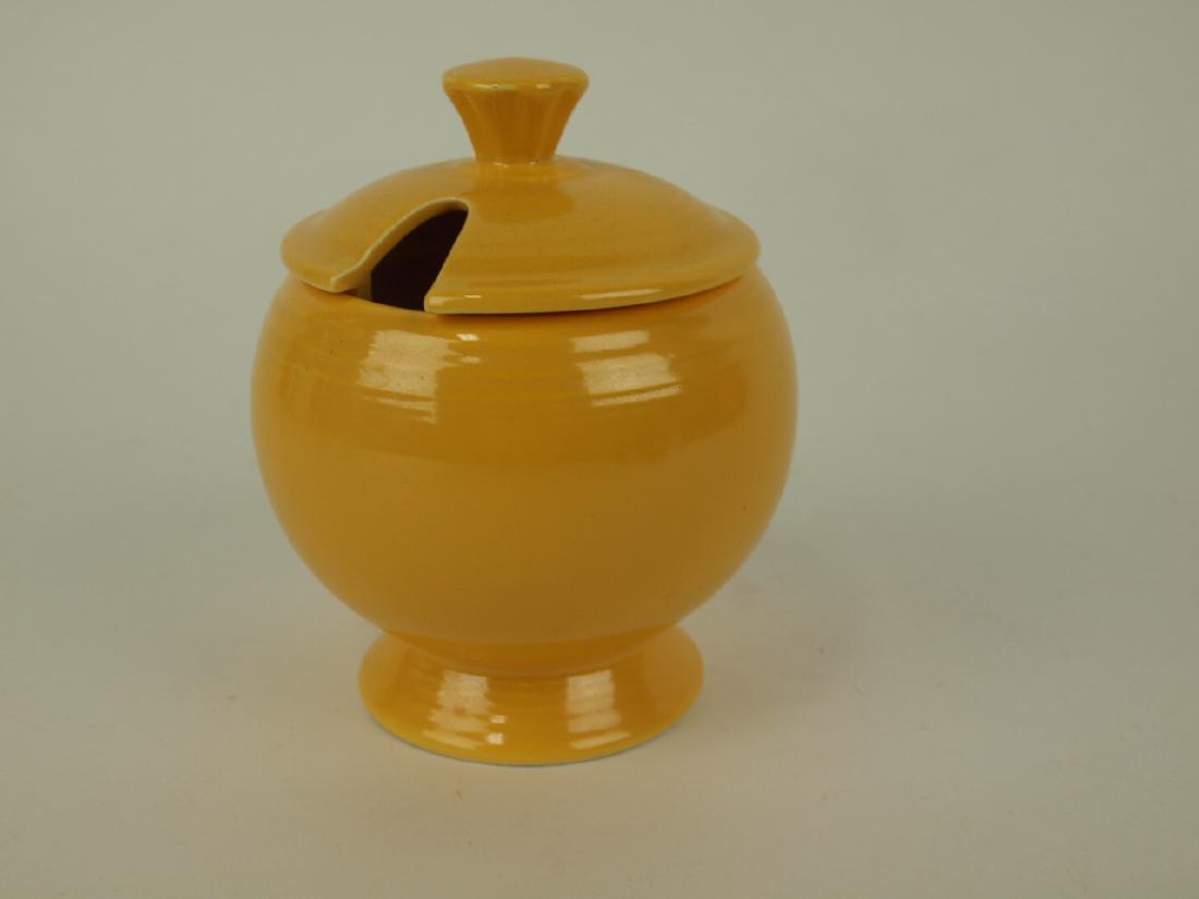 Fiesta marmalade, yellow, hairline to lid (1 of 1)