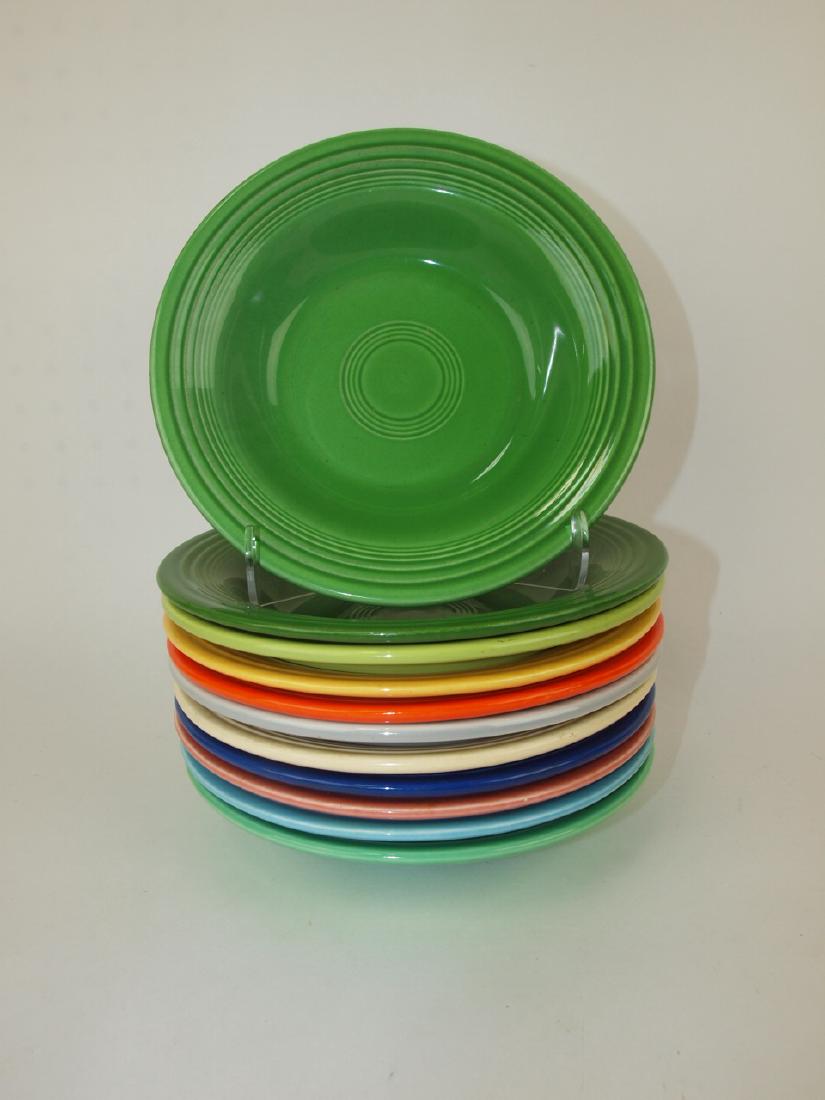 Fiesta deep plate group, all 11 colors (1 of 1)