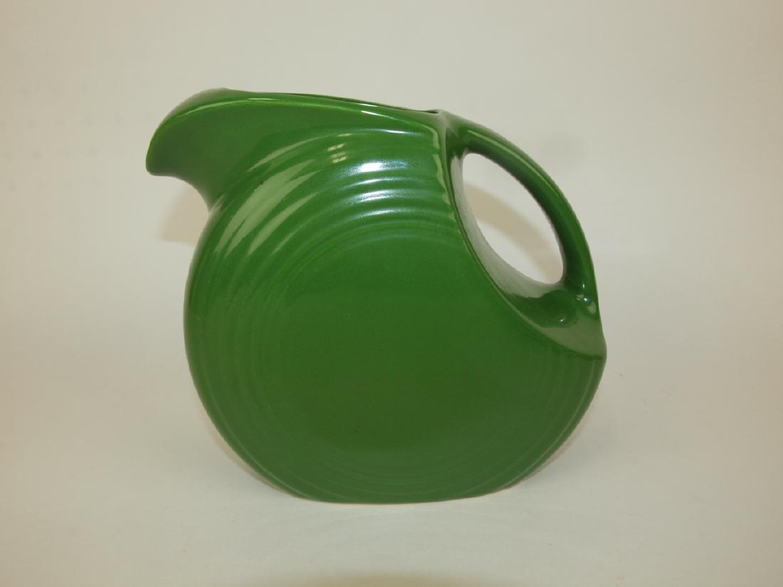 Fiesta disk water pitcher, dark green (1 of 1)