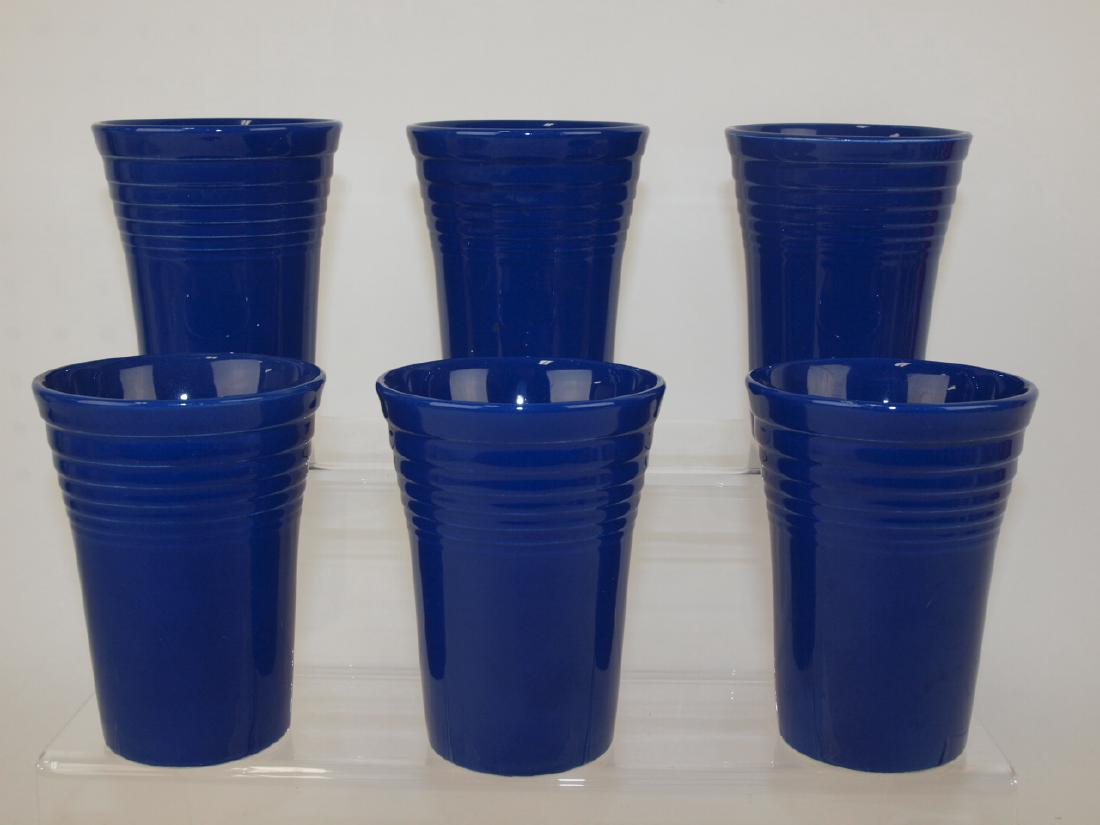 Fiesta water tumbler group: 6 cobalt (1 of 1)
