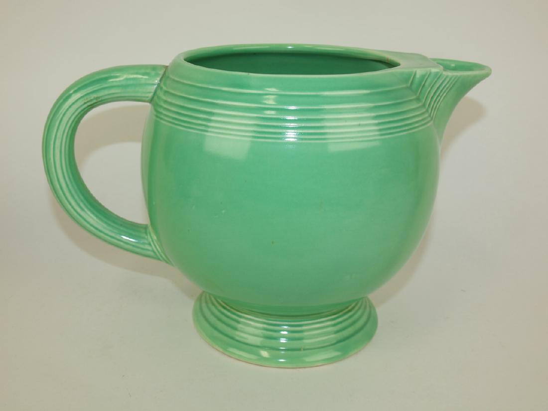 Fiesta ice lip pitcher, green (1 of 1)