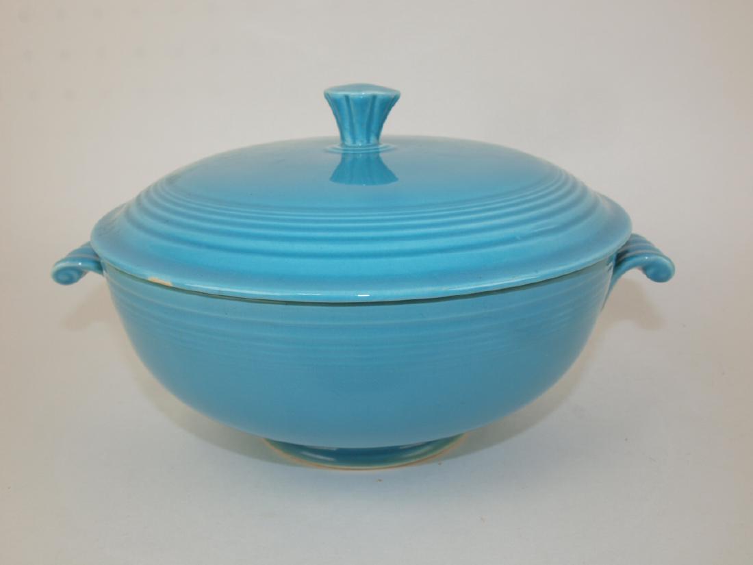 Fiesta casserole, turquoise: Fiesta casserole, turquoise
