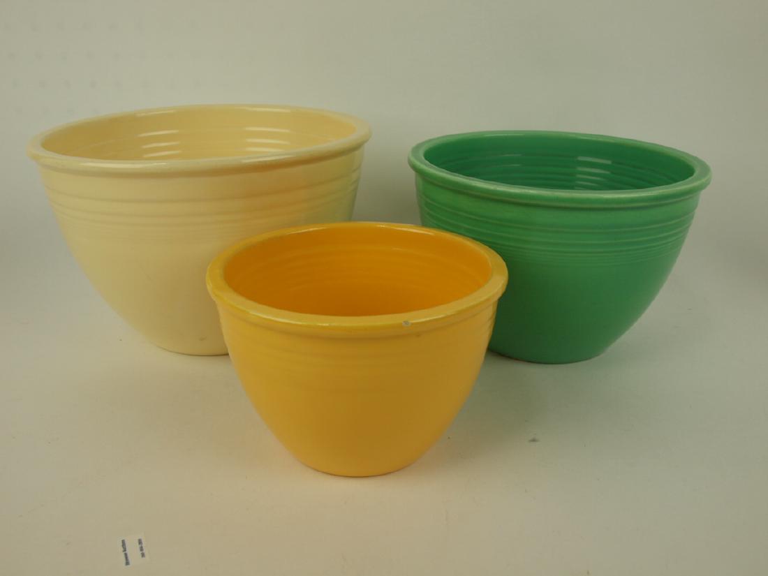 Fiesta mixing bowl group, 3 mixed colors and sizes (1 of 1)