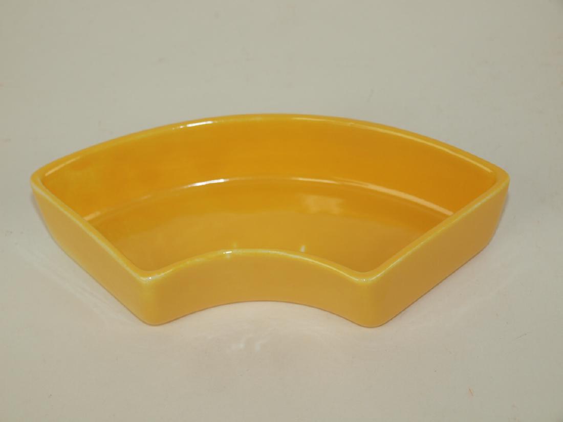 Fiesta relish tray side insert, yellow (1 of 1)