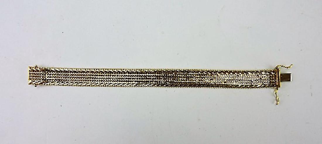 14k yg bracelet, 25.3g (1 of 1)