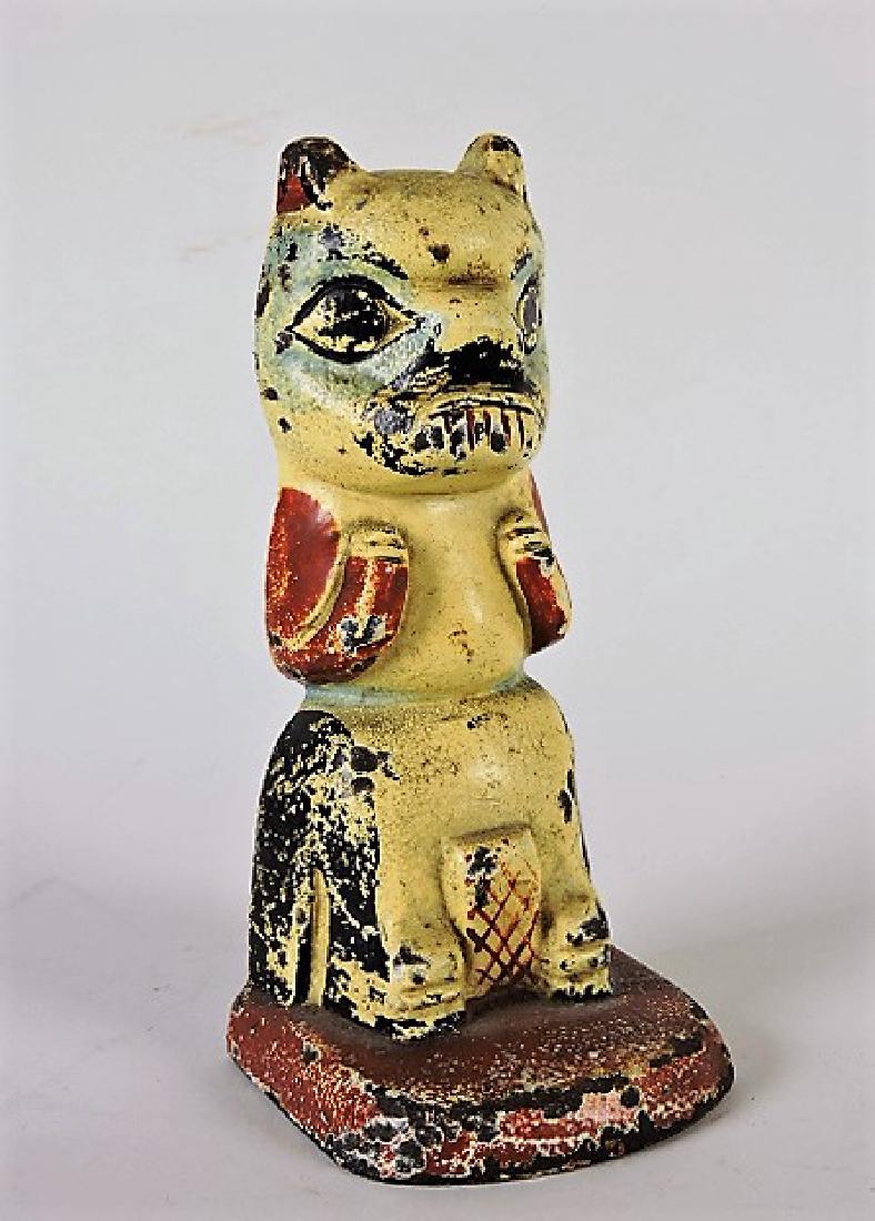 Cast iron idol doorstop 6" (1 of 1)