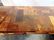 Mid Century Modern curved wooden desk 29"h, 72"w, 22"d, - 3