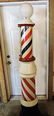 Theo. A. Kochs Co. Chicago floor model barber pole 76"h - 2