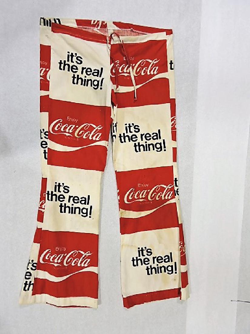 Coca Cola lot of 2 pair of pants with bell bottoms (1 of 2)