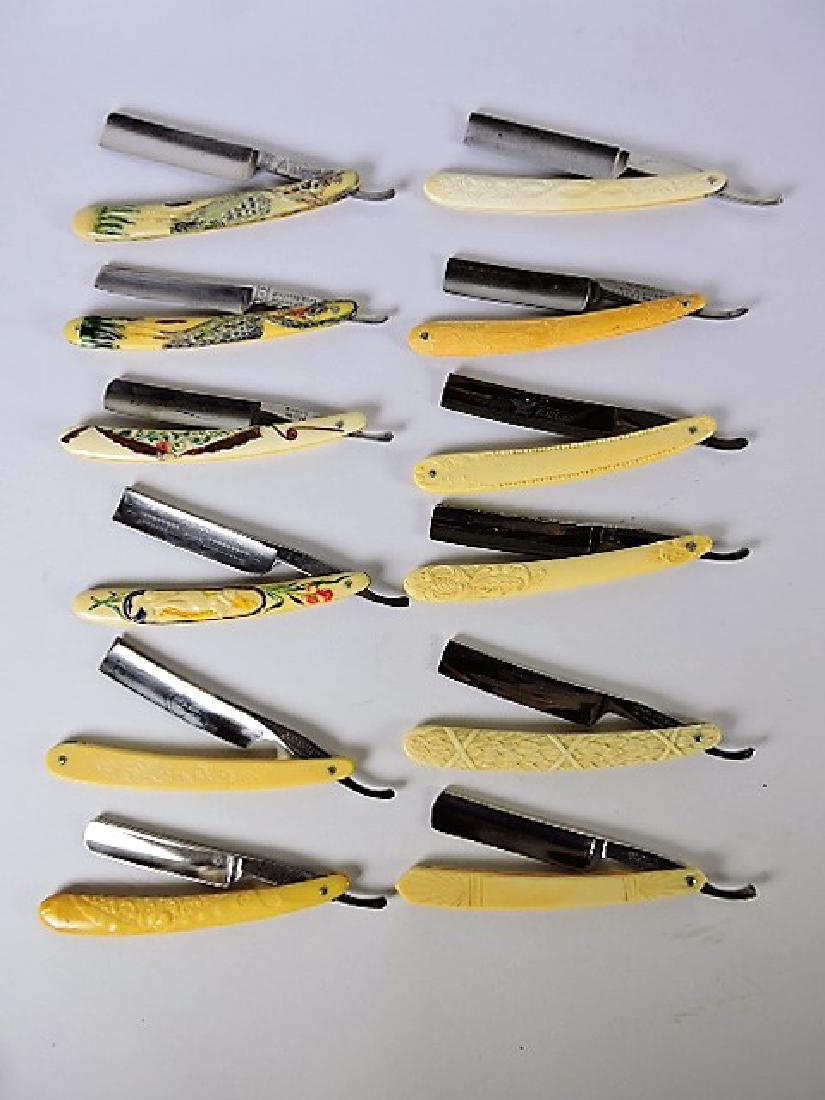 Straight razor lot of 12 (1 of 2)