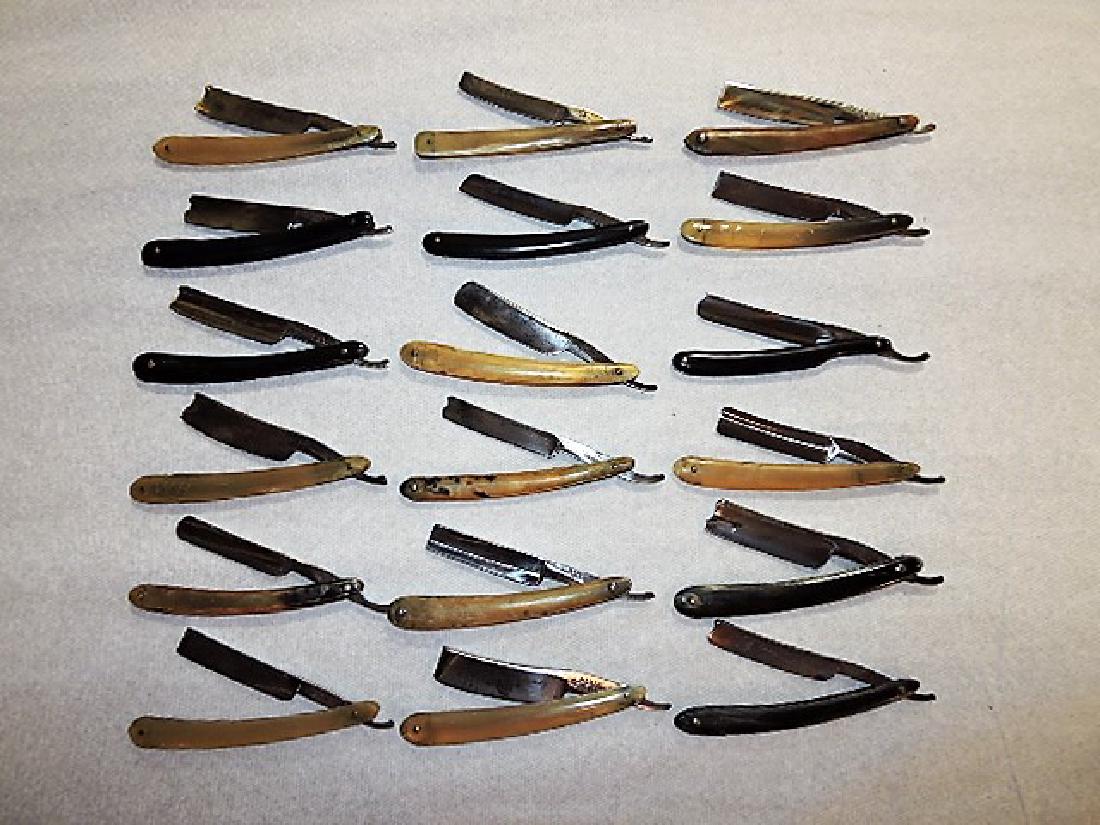 Straight razor lot of 18 (1 of 1)