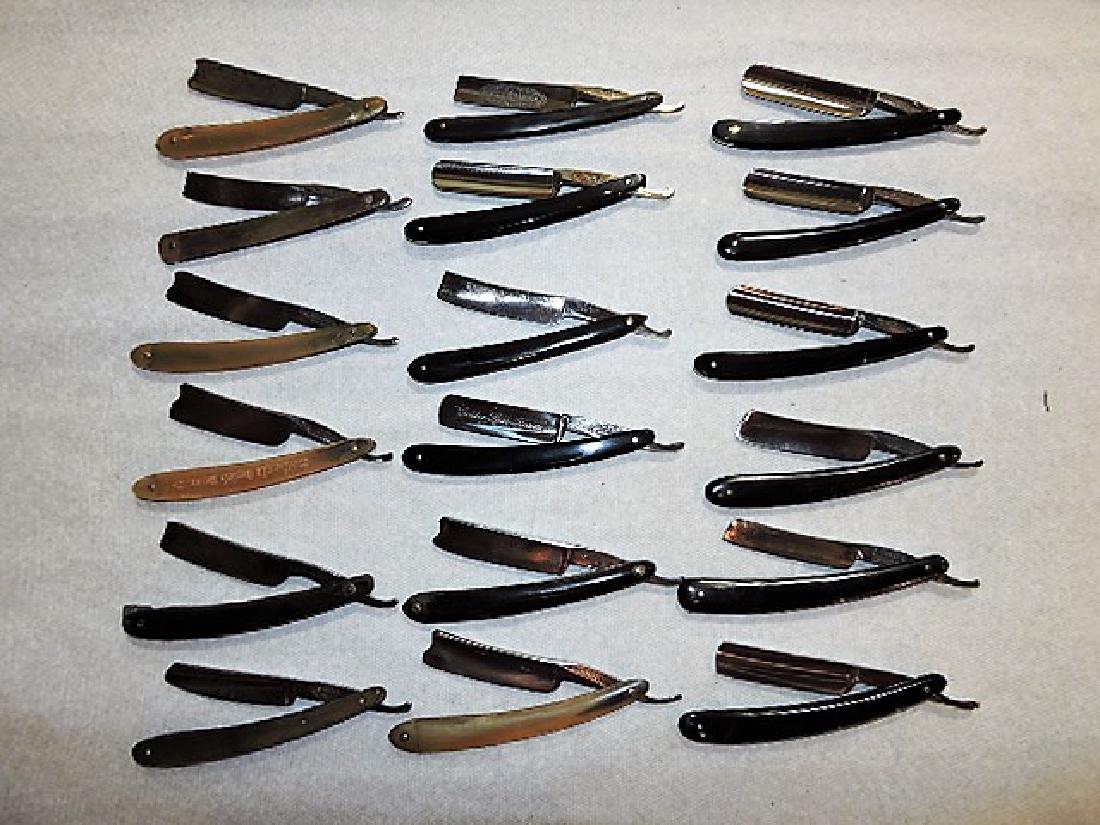 Straight razor lot of 18 (1 of 1)