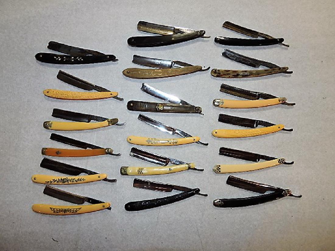Straight razor lot of 18 (1 of 1)