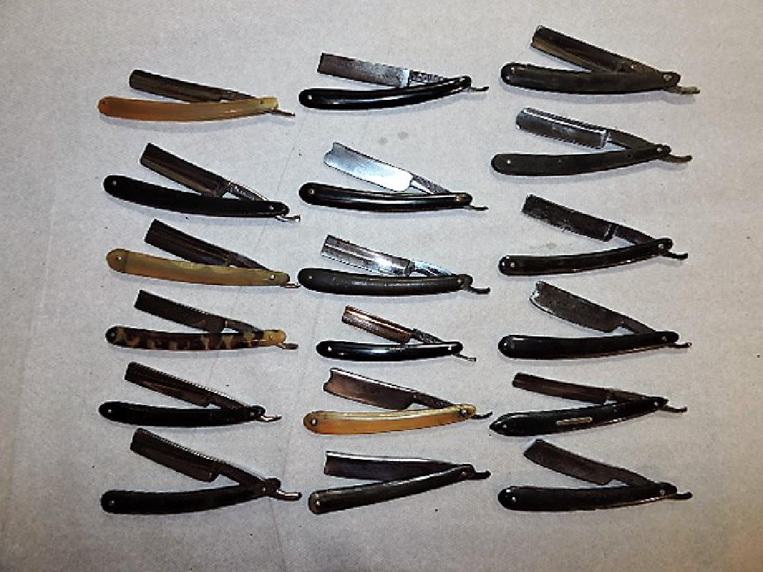 Straight razor lot of 18 (1 of 1)