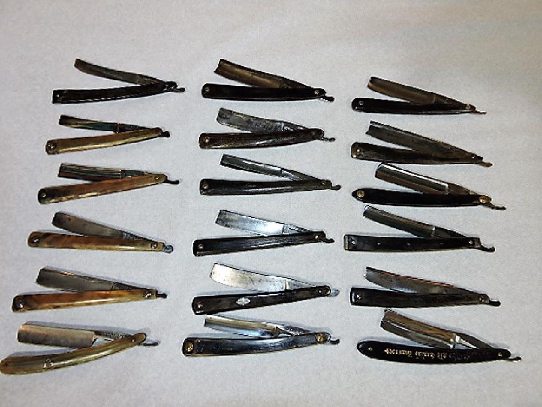 Straight razor lot of 18 (1 of 1)