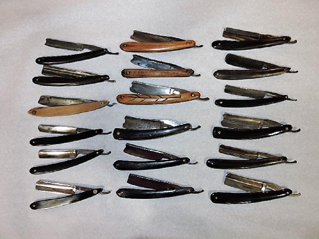 Straight razor lot of 18 (1 of 1)