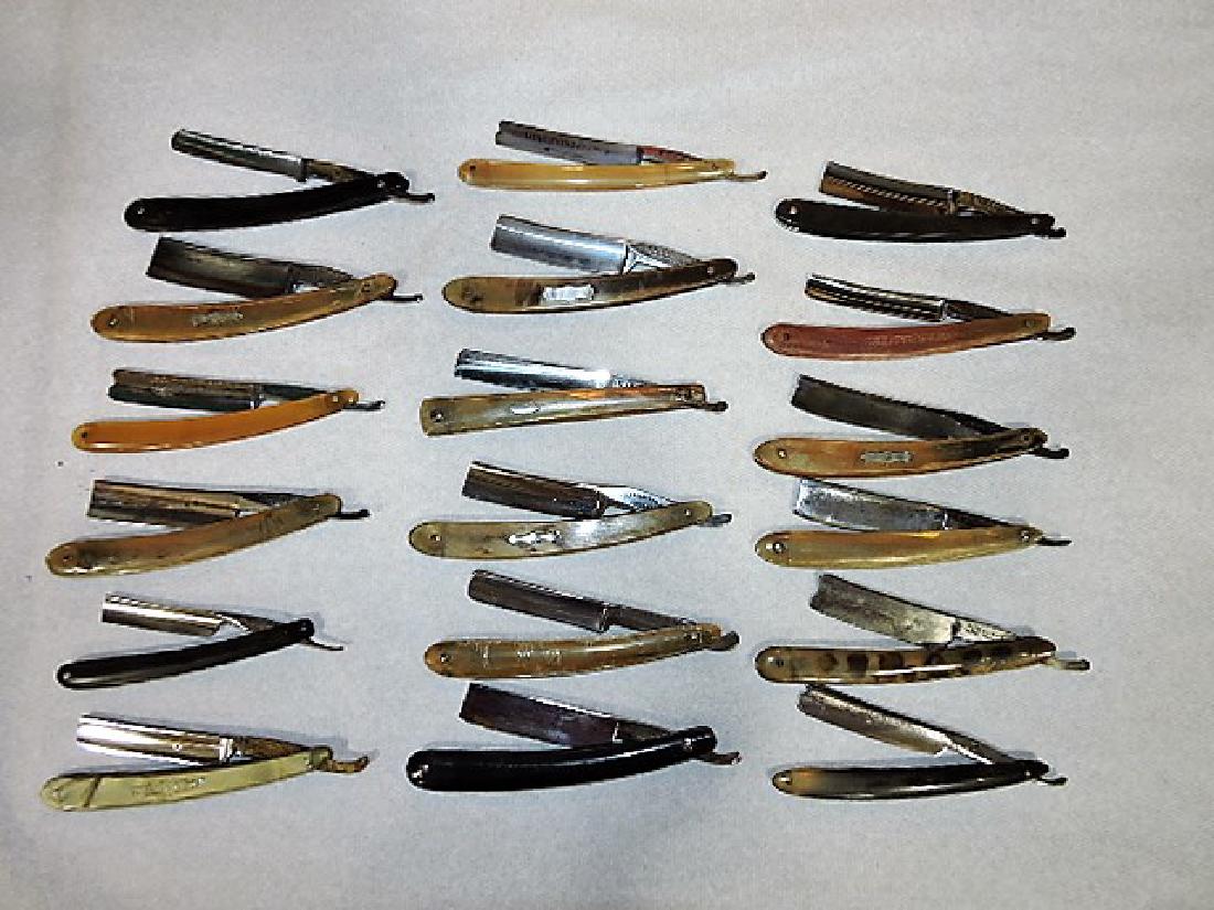 Straight razor lot of 18 (1 of 1)