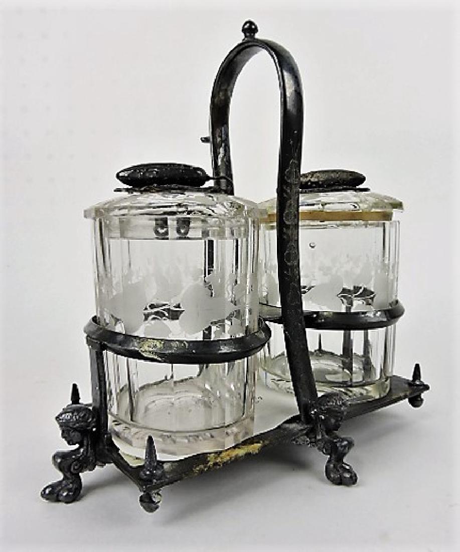 Double pickle castor with 2 clear inserts (both (1 of 3)