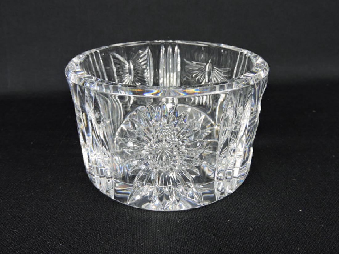 Waterford crystal Millennium wine bottle coaster: with box