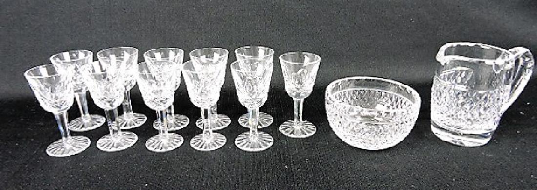 Waterford crystal set of 11- 3 1/2" cordials, (1 of 1)