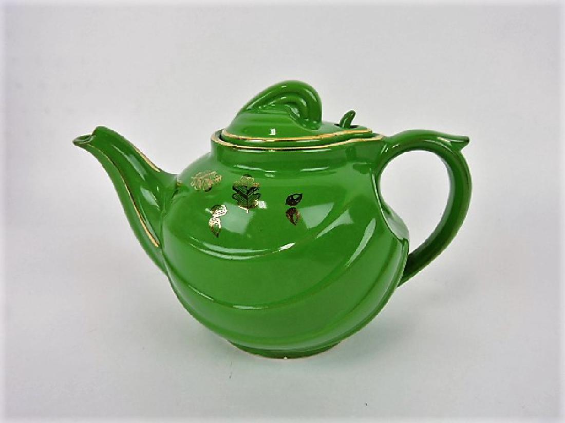 Hall China teapot, Parade, emerald (1 of 1)