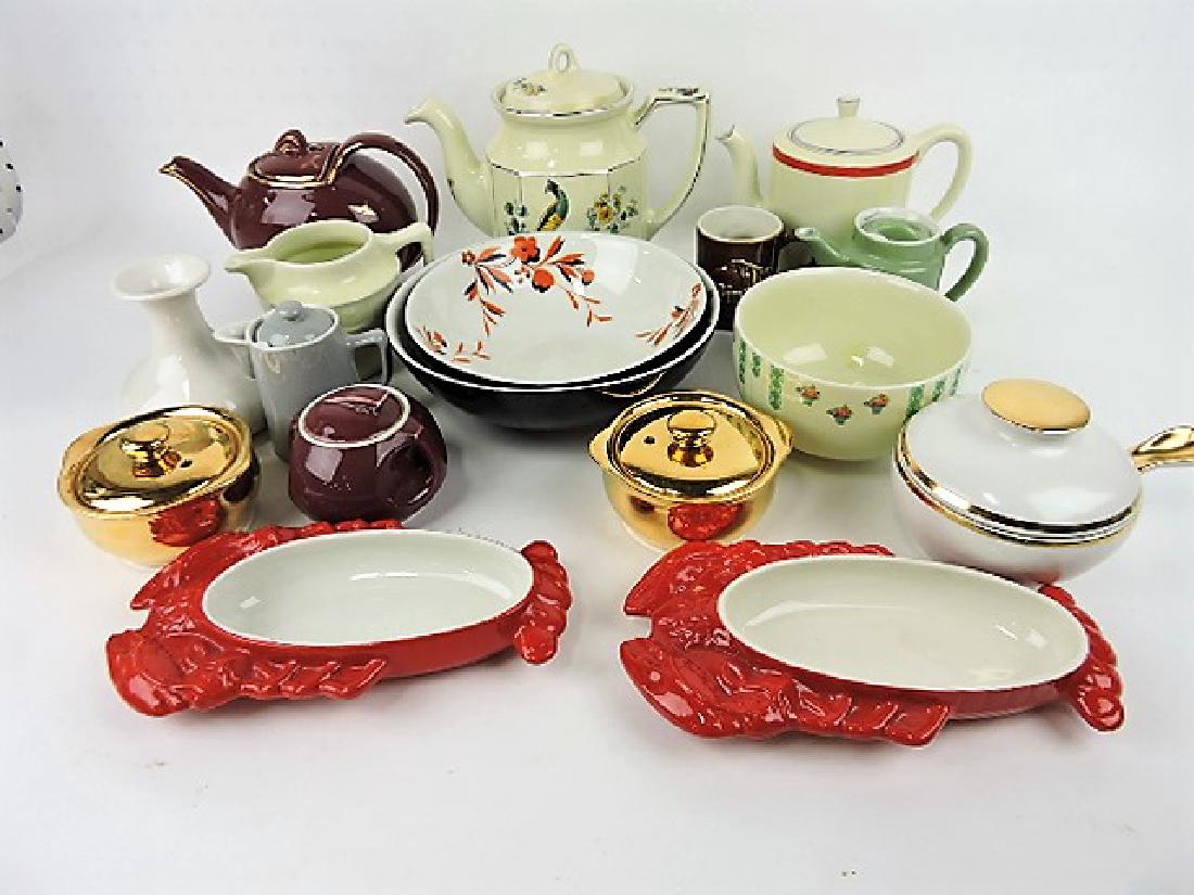 Hall China lot of 17 assorted items (1 of 1)