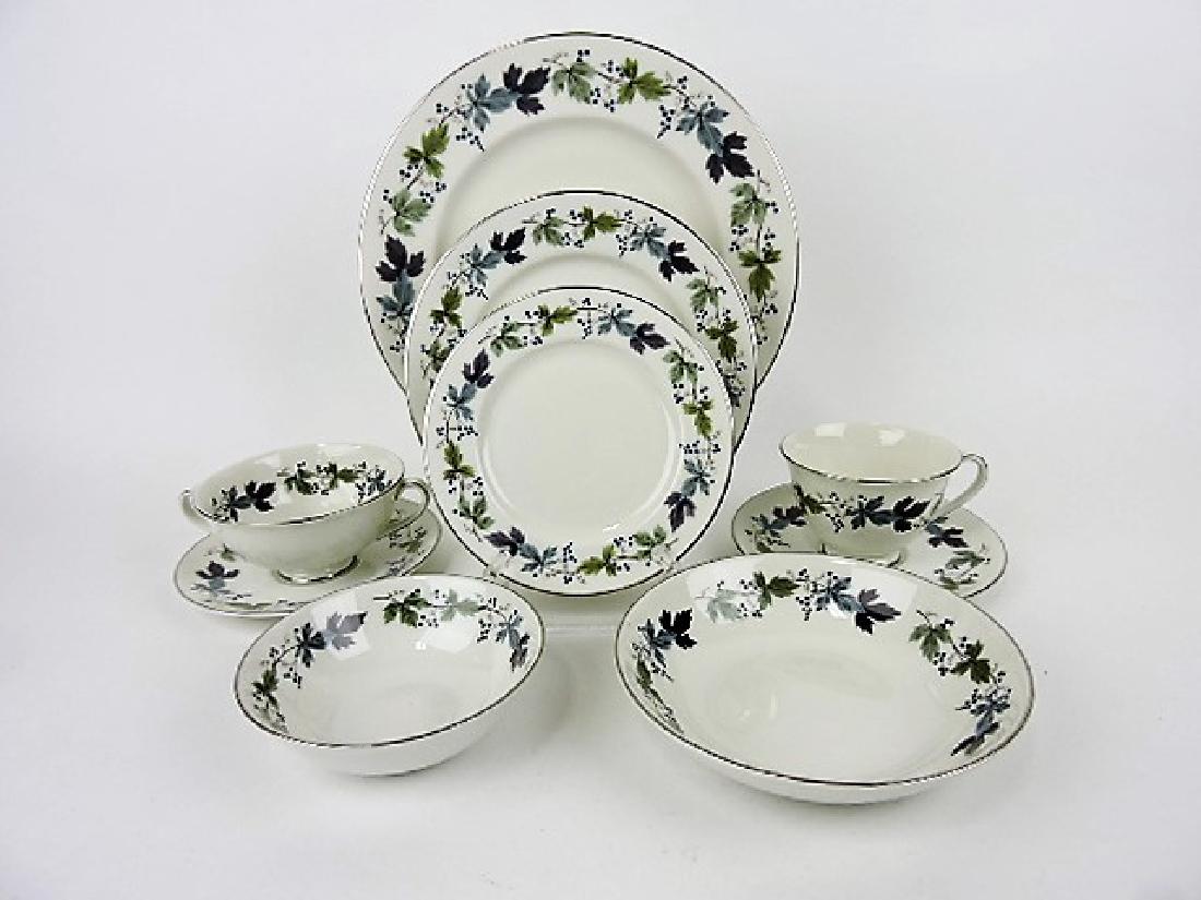 Royal Doulton Burgundy set of china, #TC1001 (1 of 4)
