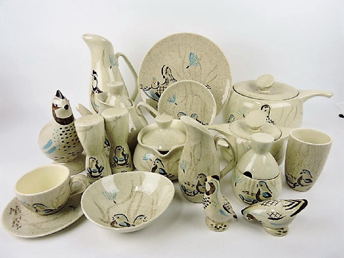 Red Wing Mid Century Bob White huge set of (1 of 2)