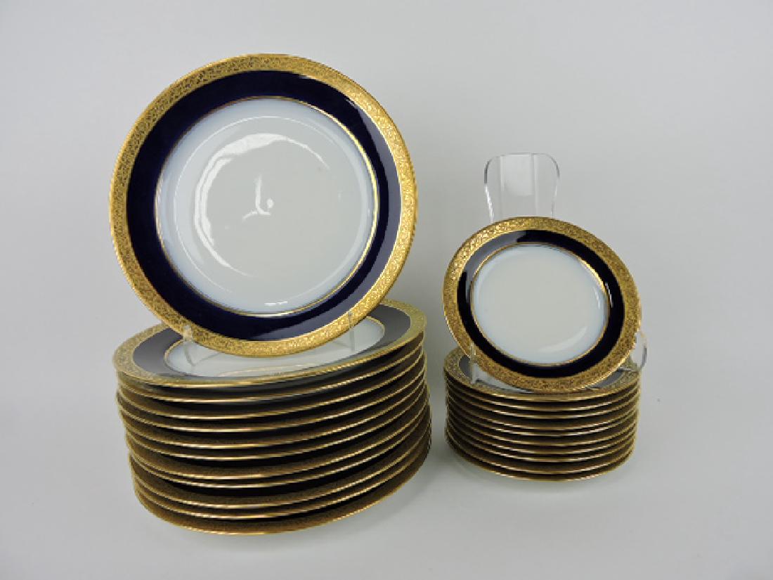 Limoges for Wanamaker set of 12 - 9 1/2" dinner (1 of 1)