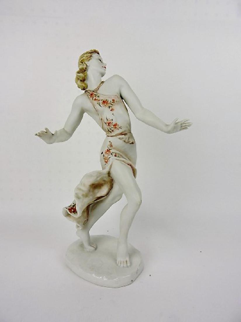 Rosenthal figure of a lady, 15" (1 of 6)