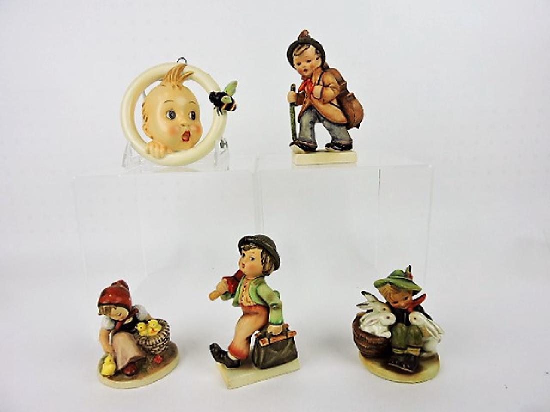 Hummel crown mark lot of 5 pcs - Baba ring, 89/1, (1 of 1)