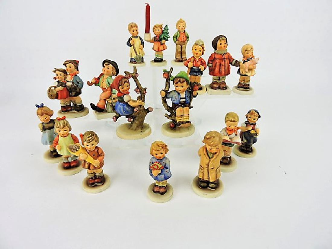 Hummel lof of 17 figurines, 3 1/2" (1 of 1)