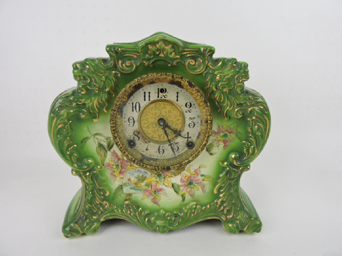 Gilbert china clock, 11" (1 of 1)