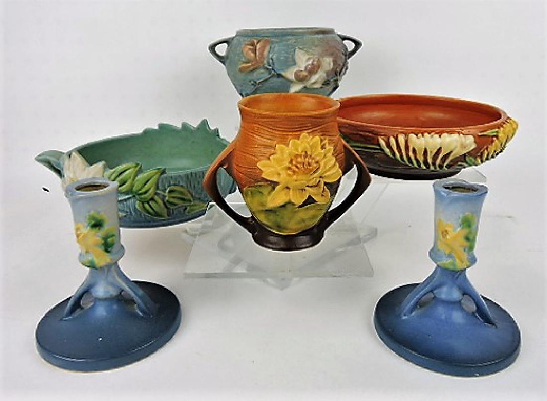 Roseville lot of 6 assorted pieces (1 of 1)