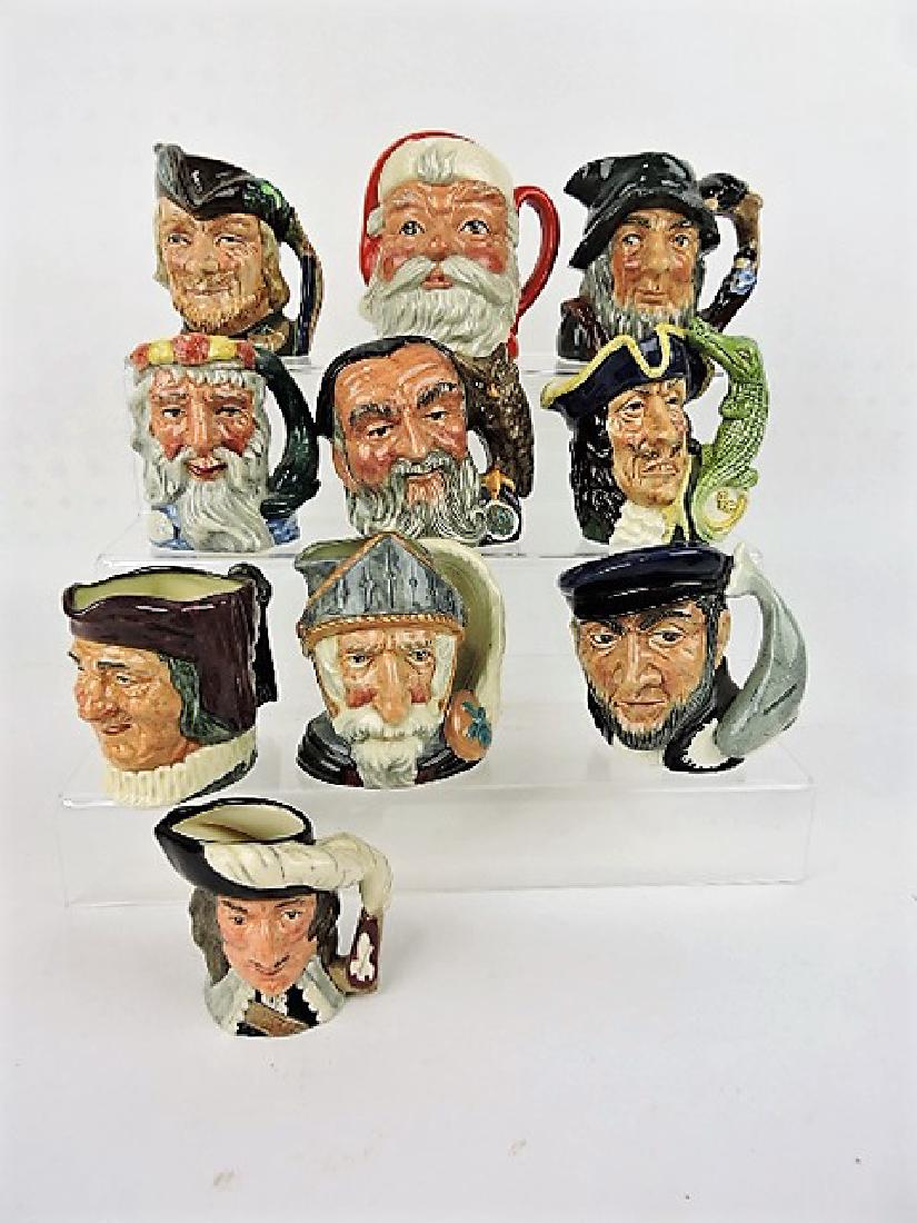 Royal Doulton lot of 10-3" tub, jugs (1 of 1)