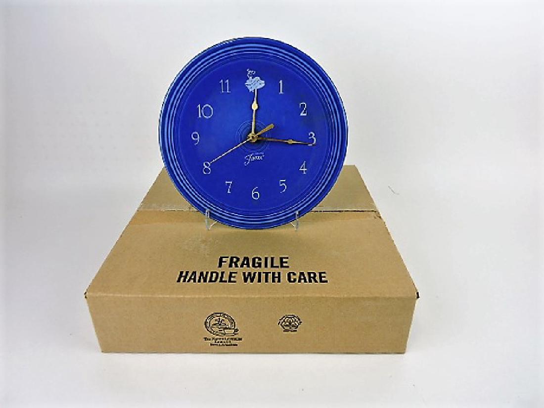 Fiesta Post 86 sapphire plate clock NIB (1 of 1)