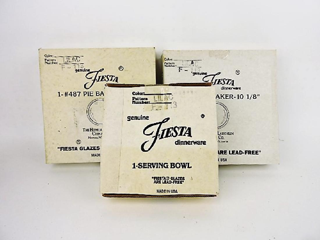 Fiesta Post 86 lilac lot - 2 pie bakers and (1 of 1)