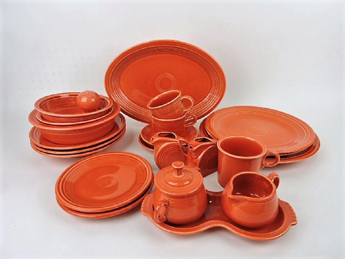 Fiesta Post 86 persimmon lot of 19 pcs (1 of 1)