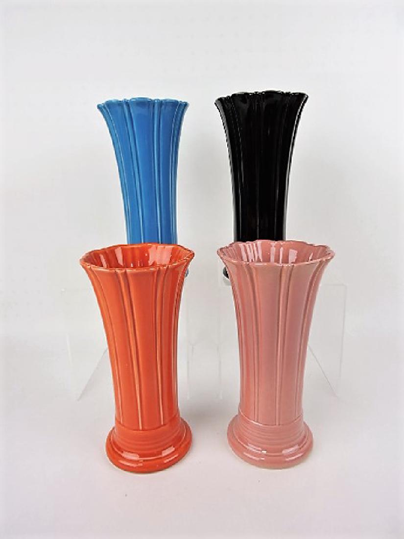 Fiesta Post 86 10" flower vase group - peacock, (1 of 1)