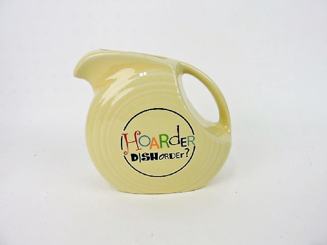 Fiesta Post 86 disk juice pitcher, "Hoarder, (1 of 1)