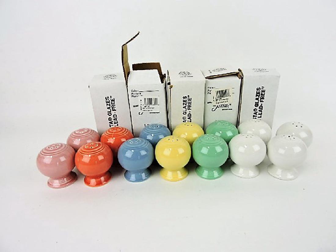 Fiesta Post 86, lot of 12 pair salt/pepper shaker (1 of 1)