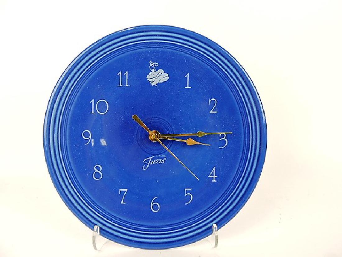 Fiesta Post 86, sapphire plate clock, NIB (1 of 1)