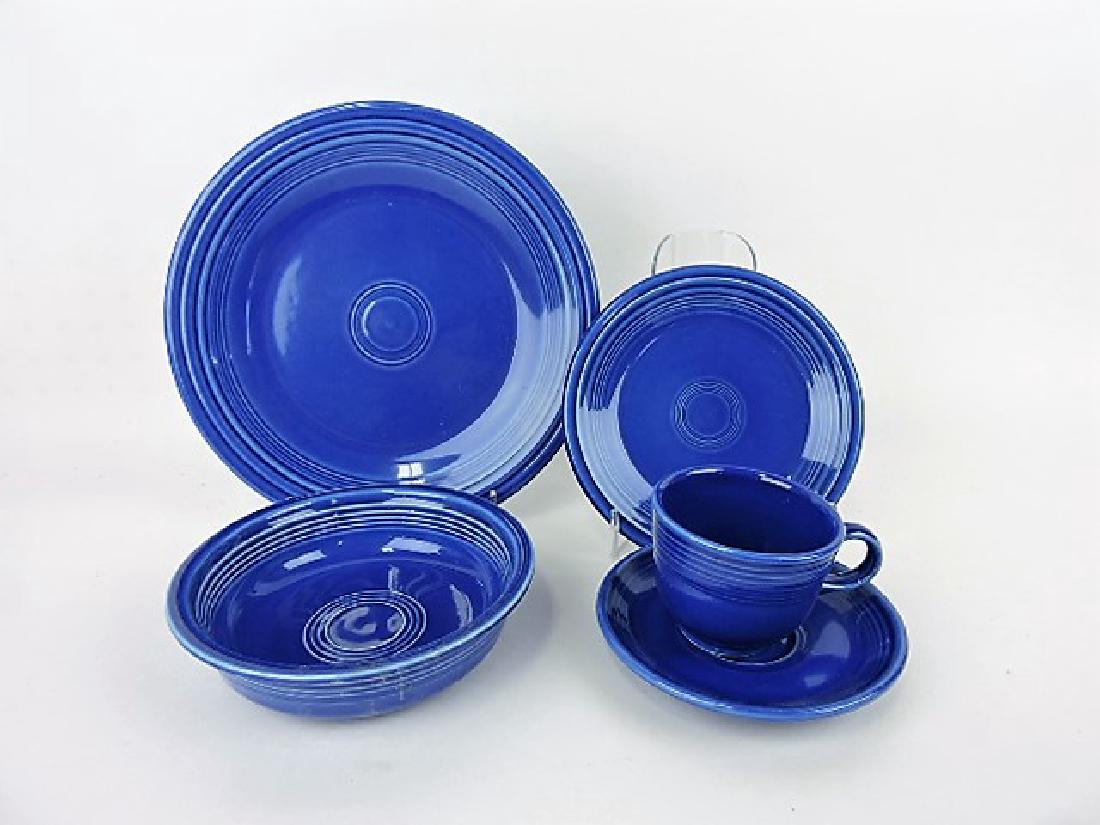 Fiesta Post 86, sapphire 5 piece place setting (1 of 1)